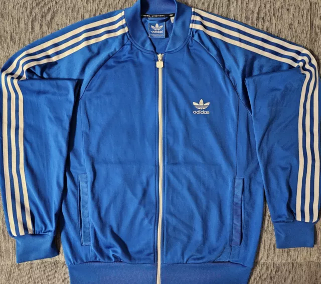 Originals Adidas Firebird Herren Jacke Gr. M Trainingsjacke Superstar Chile Blau