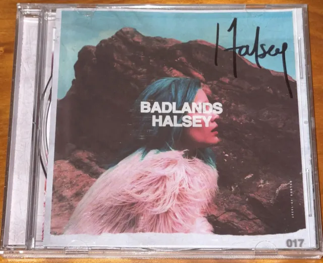 Halsey - Badlands SIGNED AUTOGRAPH CD ALBUM