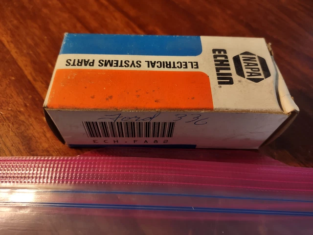 New Genuine Napa Echlin FA-82 Distributor Condenser NOS