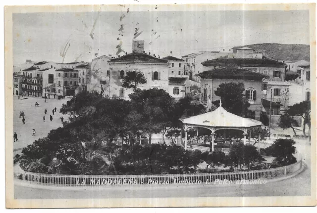 La Maddalena (Sassari), Piazza Umberto I E Palco Armonico