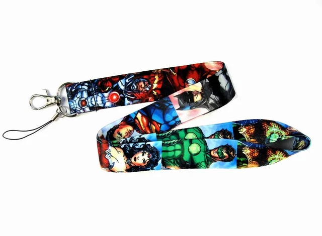 cartoon The Avengers Neck Strap Lanyard Key chain ID Card Badge Holder cartoon The Avengers Neck Strap Lanyard Key chain ID Card Badge Holder