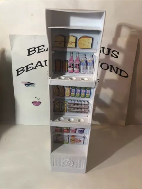 2017 Barbie Supermarket Grocery Store Shelves Checkout Counter Replacement