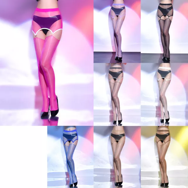 Calze donna passo aperto mutande collant leggings sexy erotici