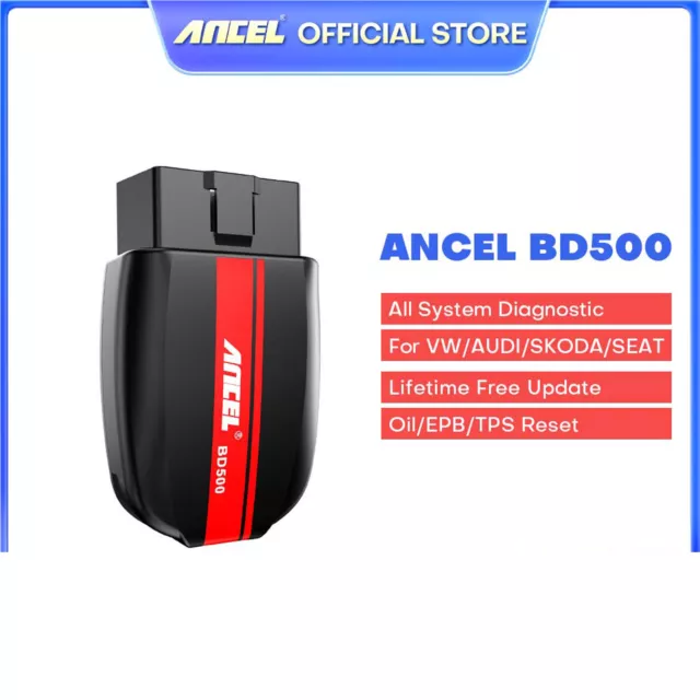 Ancel BD500 Diagnosegerät OBD2 Gerät Auto Alle System EPB ABS Scanner für VAG