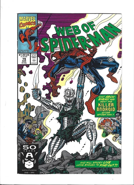 Web Of Spider-Man #79 - Volume 1 Marvel