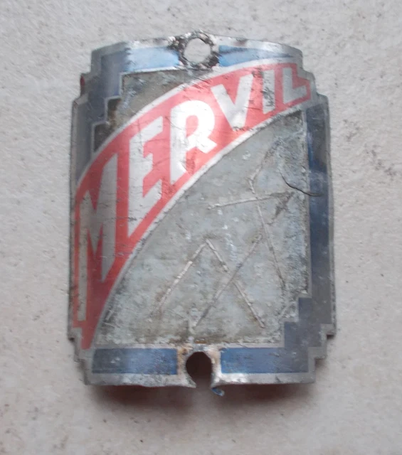 Ancienne plaque vélo Identification France bicyclette headbadge m