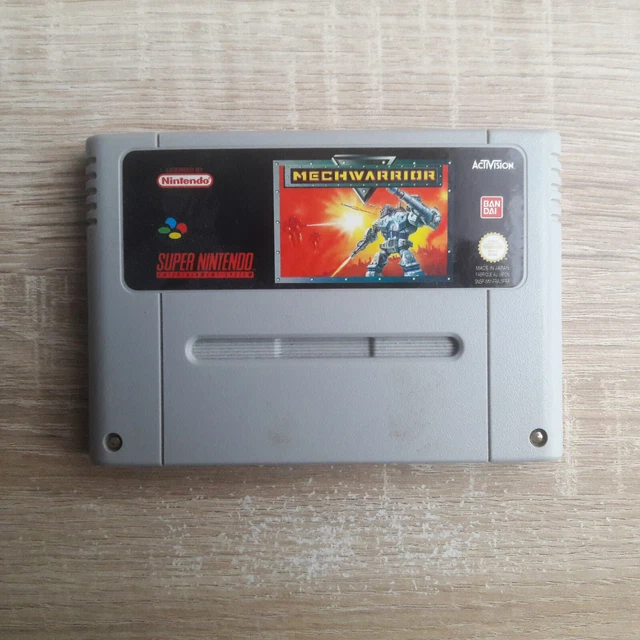 Mech Warrior Super Nintendo (Snes) Pal-Sfra (Cartouche Seulement)