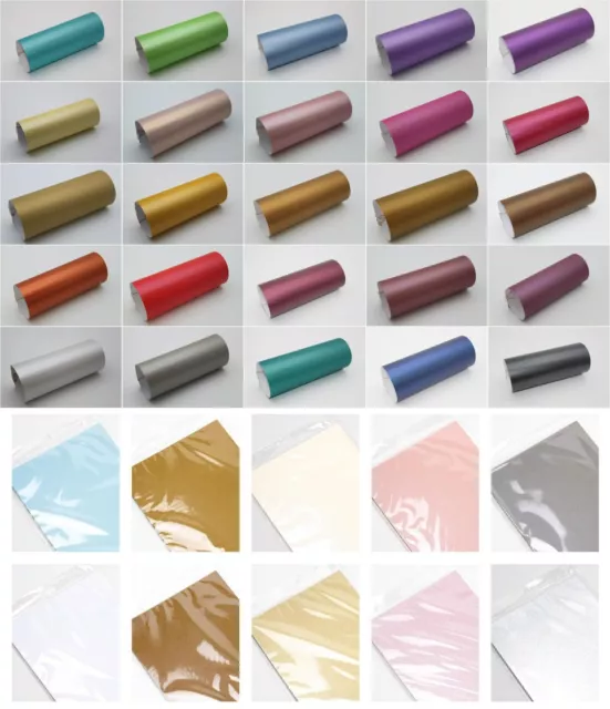 Pearl Card A4 Coloured Cardstock Pearlescent Pearlised 300gsm - 30 Colours