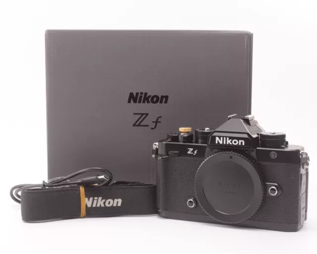 Nikon Zf 24.5MP Mirrorless Digital Camera - Black (Body Only) ***11,291 shots***