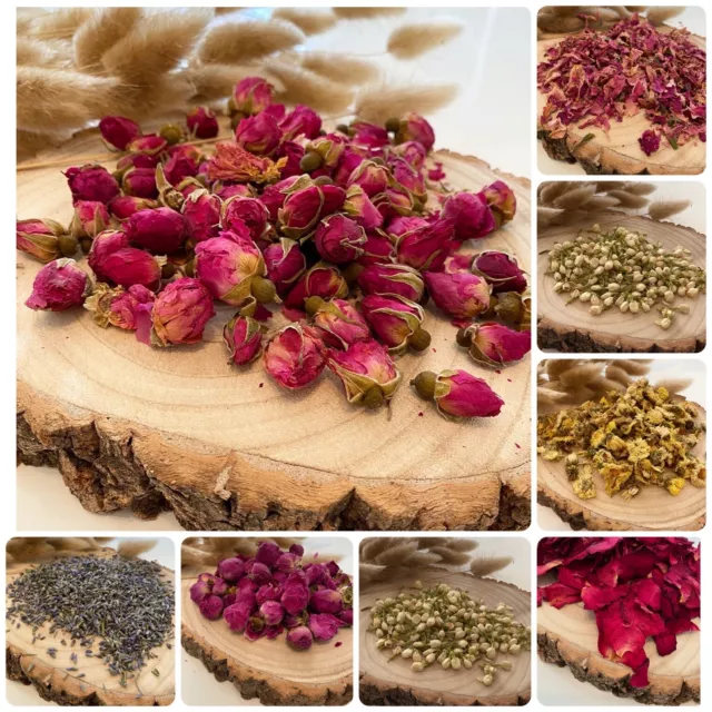 Dried Flowers, Buds, Petals, Craft, Wax Melts, Candle, Soap, Potpourri, Confetti