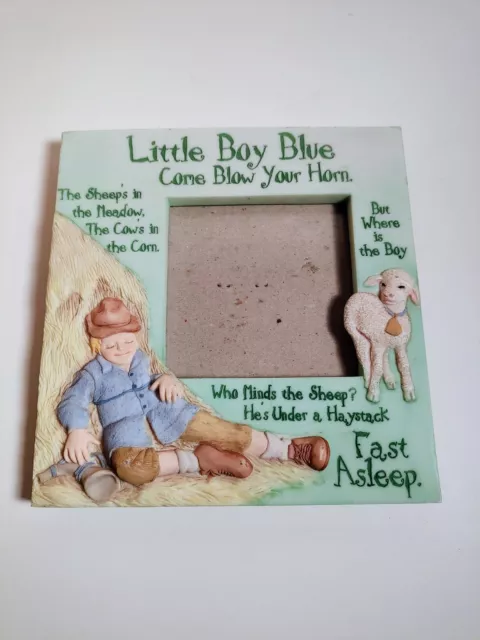 Little Boy Blue Baby Boy Picture Frame Children's Decor