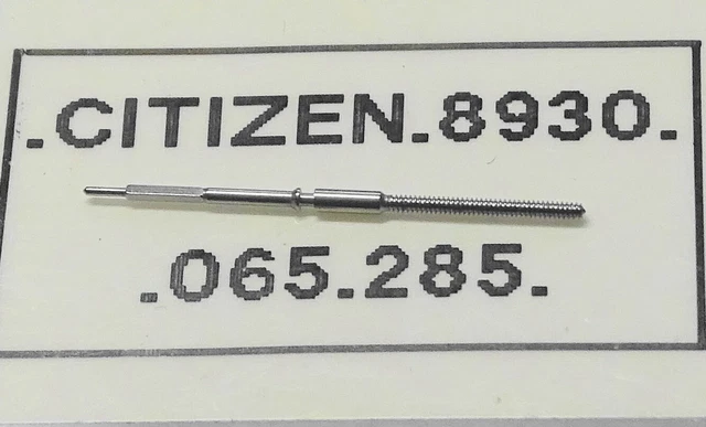 Tige De Remontoir Pour Montre Miyota 3S10 – Réf. 065.346 – Pièce Neuve Sans Emballage