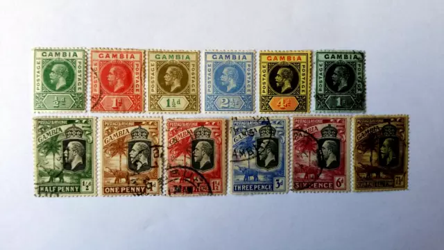 commonwealth stamps, gambia