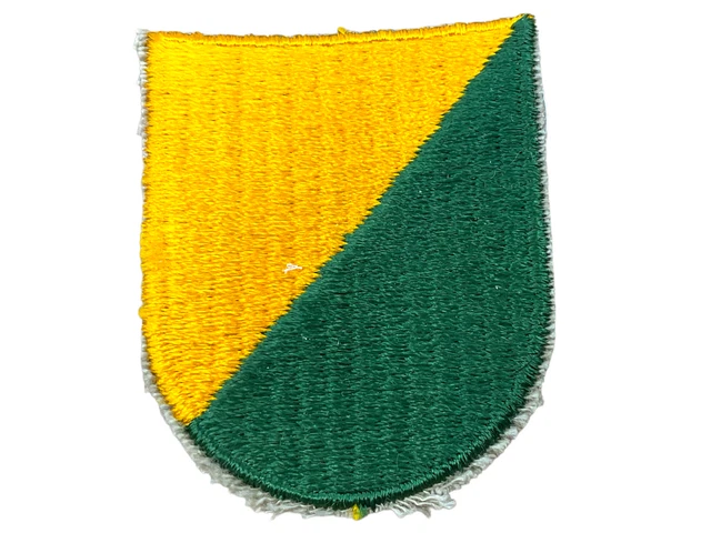 US ARMY SPECIAL Forces Airborne Beret Flash Yellow Green $4.70 - PicClick