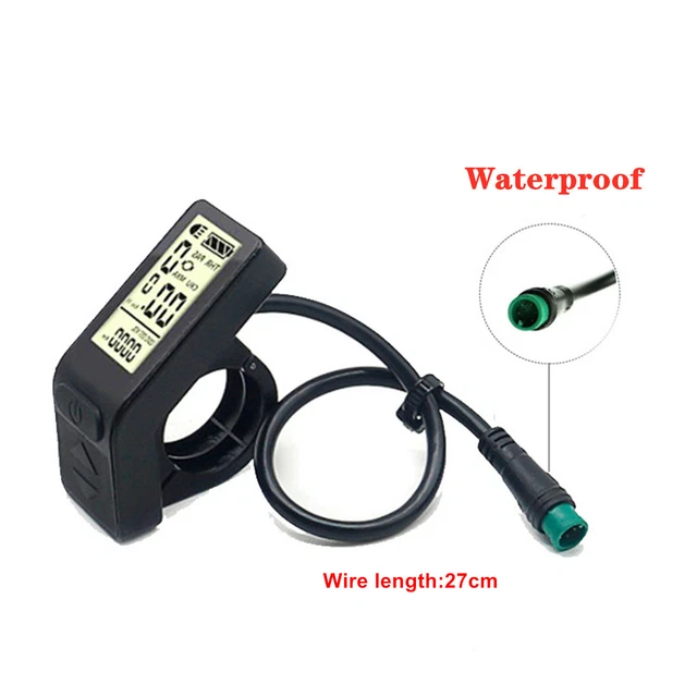 Écran LCD KTLCD4 Pour Vélo électrique – 24V/36V/48V/72V, Neuf, Compatible