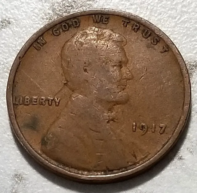 1917 P Philadelphia U.S. Lincoln Wheat Penny Free S&H BIN276