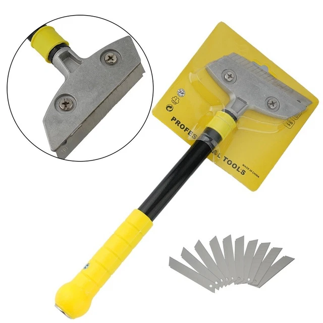 Suelos nuevos para raspador de cuchillas de afeitar de vidrio 100 mm herramientas manuales raspador