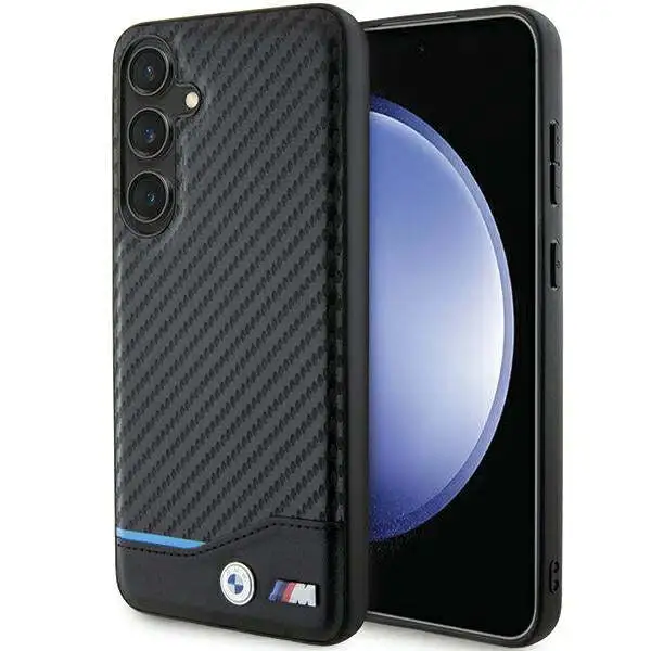 Handyhülle für Galaxy S24 Plus BMW Case Cover Etui Futeral Hülle Tasche Schwarz