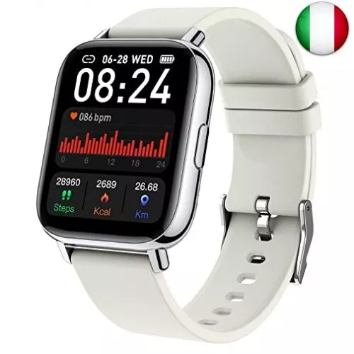 2023 Smartwatch Uomo Donna, Smart Watch 1,69" Orologio Intelligente con