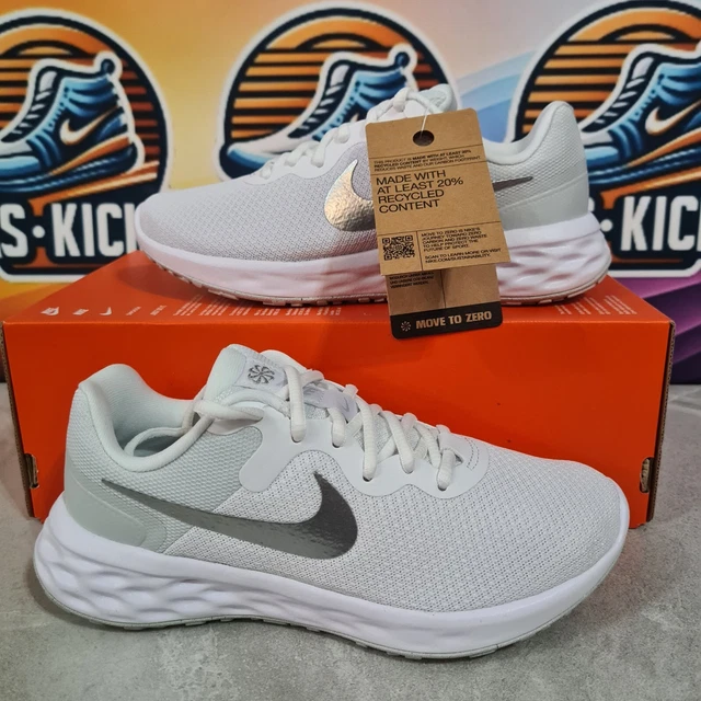 NIKE REVOLUTION 6 Next Nature Womens Girls Trainers Shoe Size 4.5 Uk New Rp 80 39.99 PicClick UK
