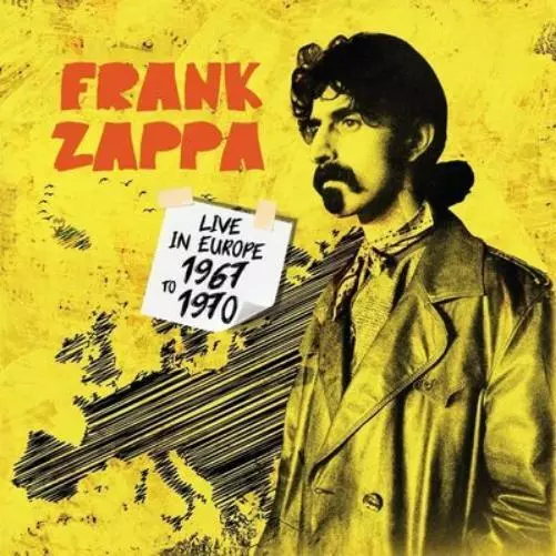 Frank Zappa Live in Europe 1967-1970 (Vinyl) 12" Album Box Set