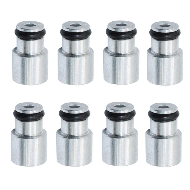 8x LS3 LS7 Shorty Fuel Injector Adapter Spacer Fit For A LS1 LS2 Manifold US QR