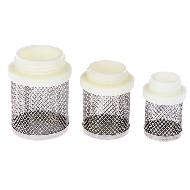 Stainless steel net filter garden irrigation water pump protect hose mesh fil CB