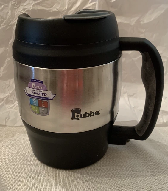 Big Bubba Classic Insulated Mug 52 Oz Polyurethane Travel Coffee Black Keg Shape 2