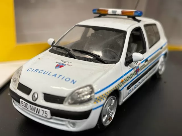 NOREV Renault Clio 1.9 dci Circulation Police 1:43 voiture miniature Diecast