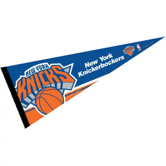 NY Knicks NBA Pennant