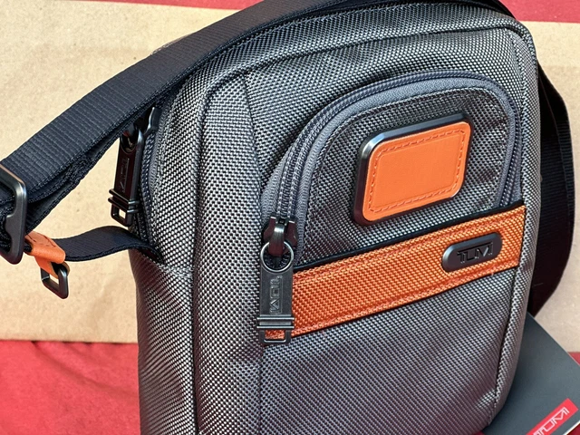 TUMI Alpha Ballistic Nylon Small Crossbody Bag EDC Grey Authentic ‼️ 6