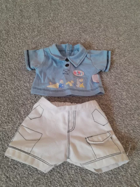 Zapf Creation Baby Born Boy Clothes Top And Shorts