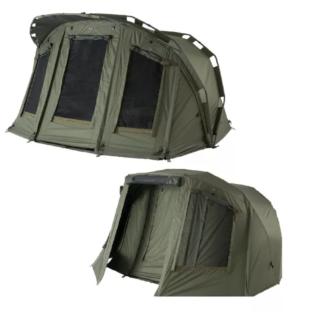 JRC Fishing Extreme TX 2-Man Bivvy & Overwrap Carp Fishing Camping Shelter