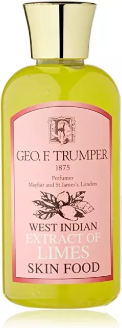 Geo F Trumper  Extract of Limes Skin Food Pre and Post Shave Gel 100 ml -