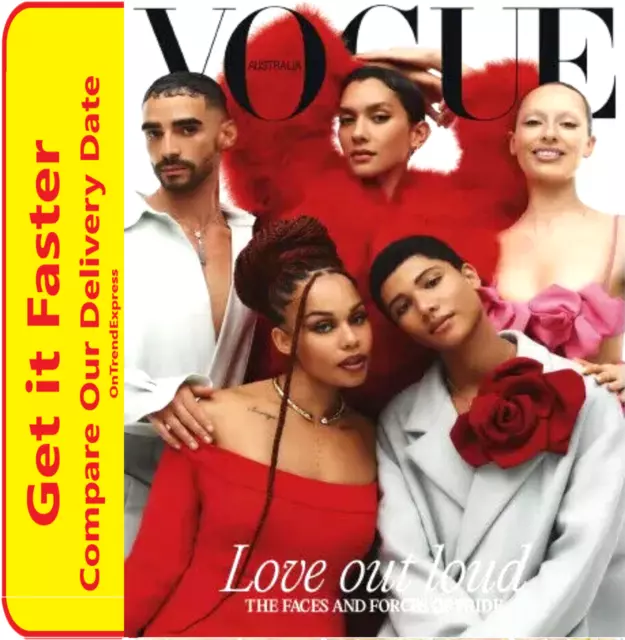 Vogue Australia Magazine February 2023 Love Out Loud The Faces of Pride