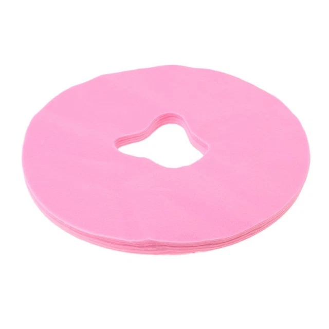 100 Pièces Jetables Massage Visage Coussin Appui-tête Berceau Couvertures En