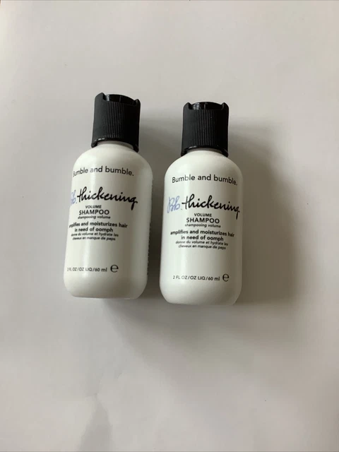 Bumble and Bumble Thickening Volume SHAMPOO - 2oz/60ml - (LOT OF 2) - BOXLESS
