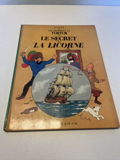 bd -les Aventures De Tintin - Le Secret De La Licorne   -  Bd 279