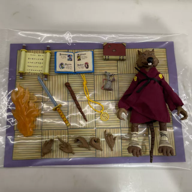 NECA Teenage Mutant Ninja Turtles Splinter From 2 Pack COMPLETE