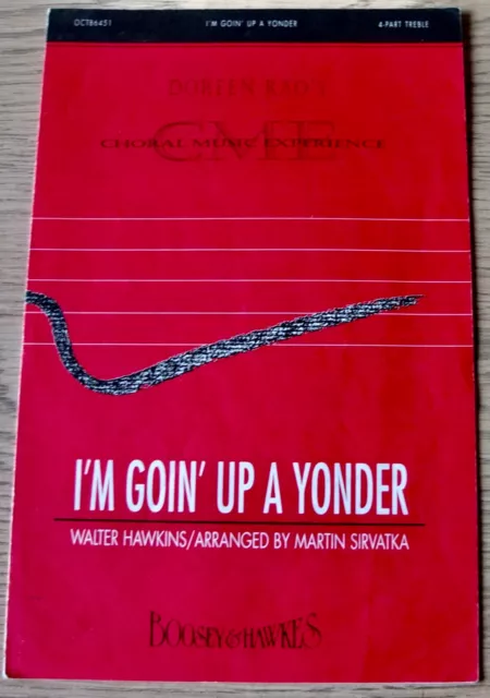 Walter Hawkins I'm Goin' Up A Yonder Platten 4 Teile Dreistimmen (1988)