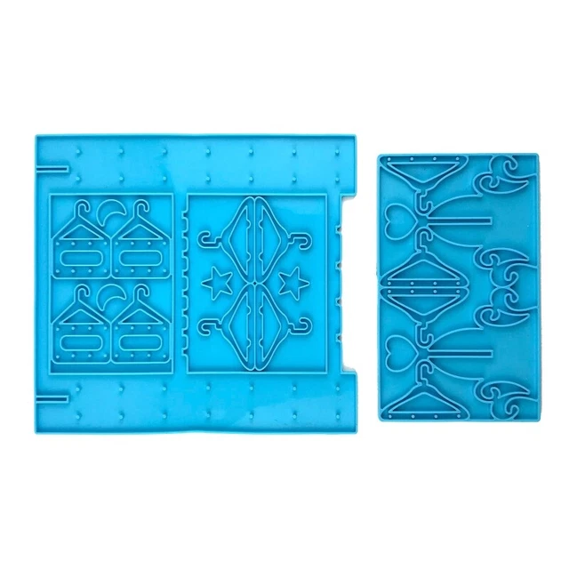 Hanger Shaped Earring Rack Mold Jewelry Organiser Mold for Dangle Earrings