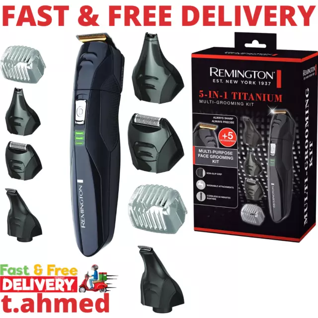 Remington Cordless Beard Trimmer Hair Body Clipper Shaver Groomer Rechargeable