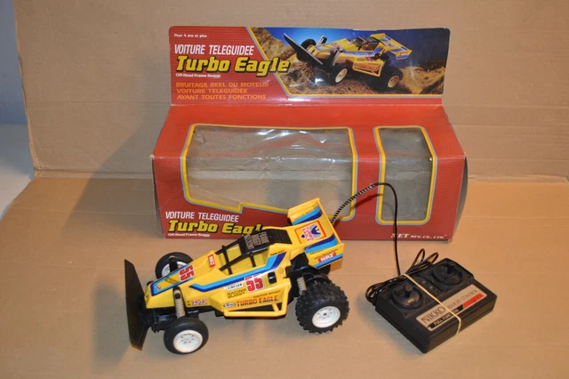 Nikko Turbo Eagle 18054 - Buggy Téléguidé Vintage - Pour Pièces Ou Collection