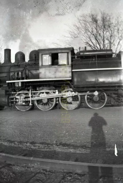 DH Delaware & Hudson Steam Locomotive - Vintage Railroad Negative