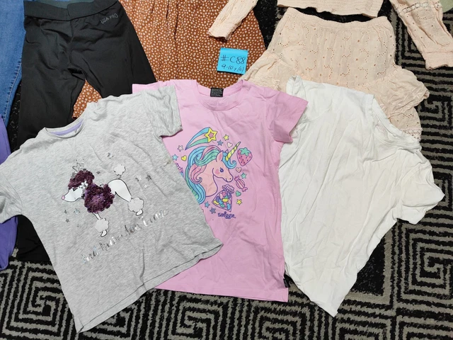 #C88💜 Huge Bundle Of Girls Clothes 9-10years NEXT GEORGE ZARA RIVER H&M PRIMARK 4