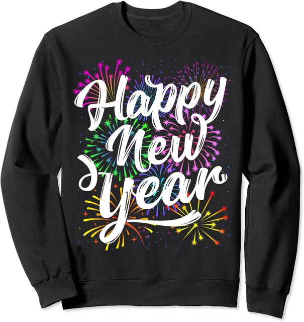 2024 NEW YEARS Eve Party Countdown Fireworks Gift Unisex Crewneck