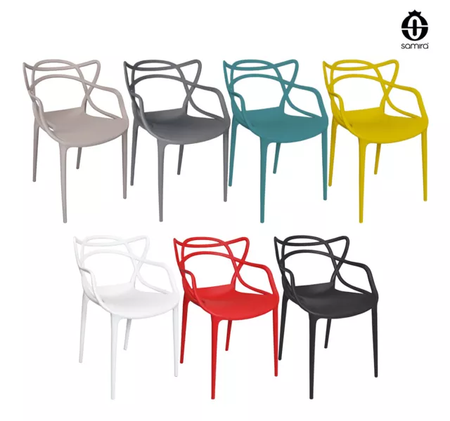 Stock 20 sedie polipropilene colorate impilabile Garden Giulietta bar  ristorante
