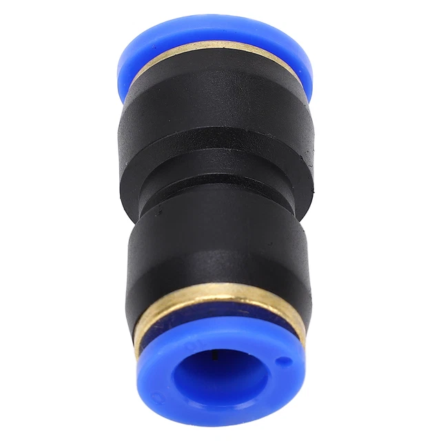 Quick Release Pneumatic Connectors For Machinery Straight Push Air Line Fittings