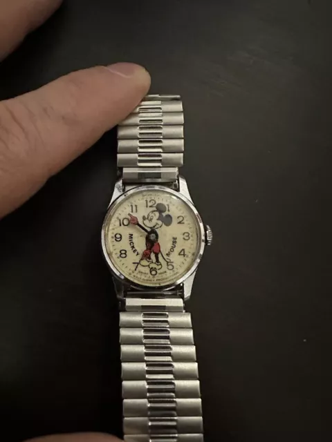 Mickey Mouse Walt Disney Watch Bradley Swiss Made Walt Disney Production