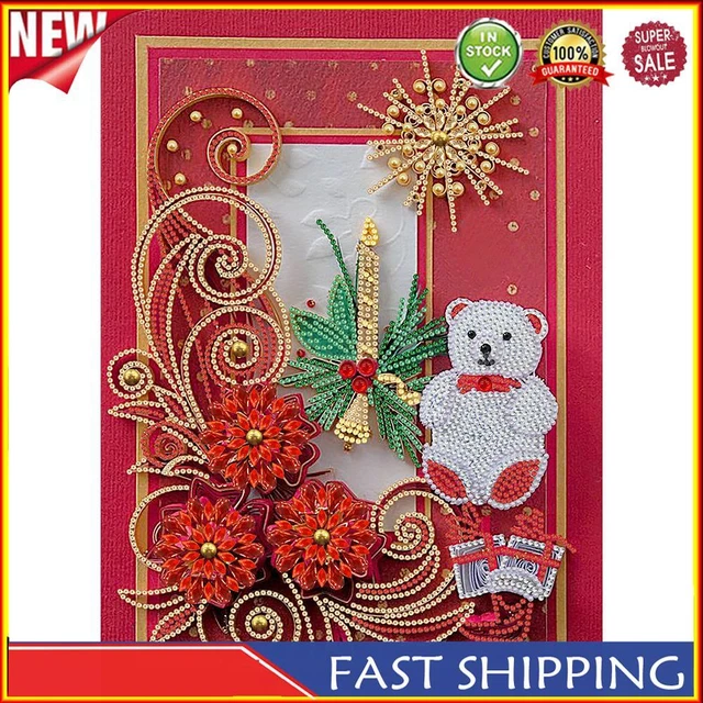 SoeHong 5D DIY Teilweise spezielle Form Bohrer Diamant Zeichnung Kit Blume Stras